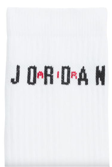 Ponožky Jordan Jordan Everyday Crew Socks 6-Pack - Size: S Biela | FZ2051-100, 2
