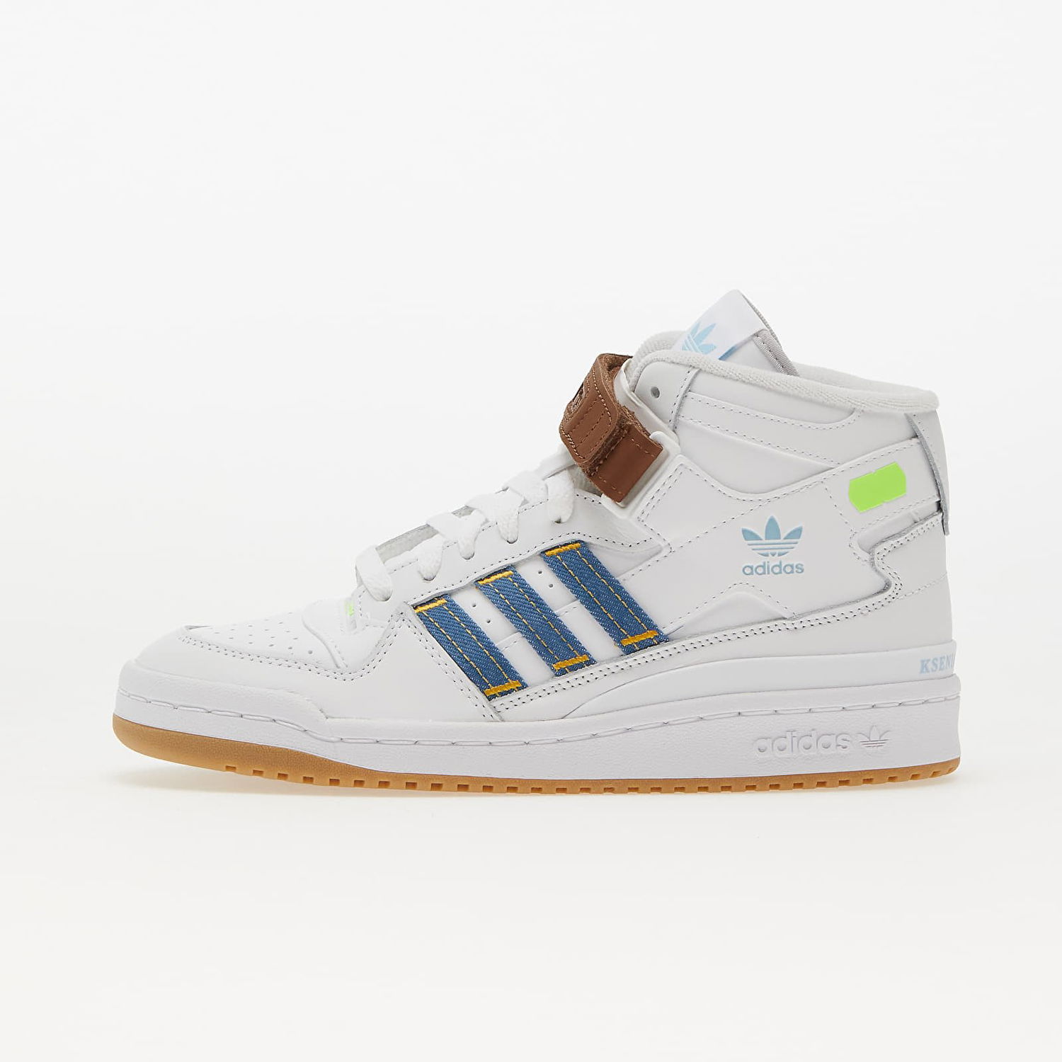 Tenisky a topánky adidas Originals x Ksenia Schnaider Forum Mid W Biela | IF7714, 0