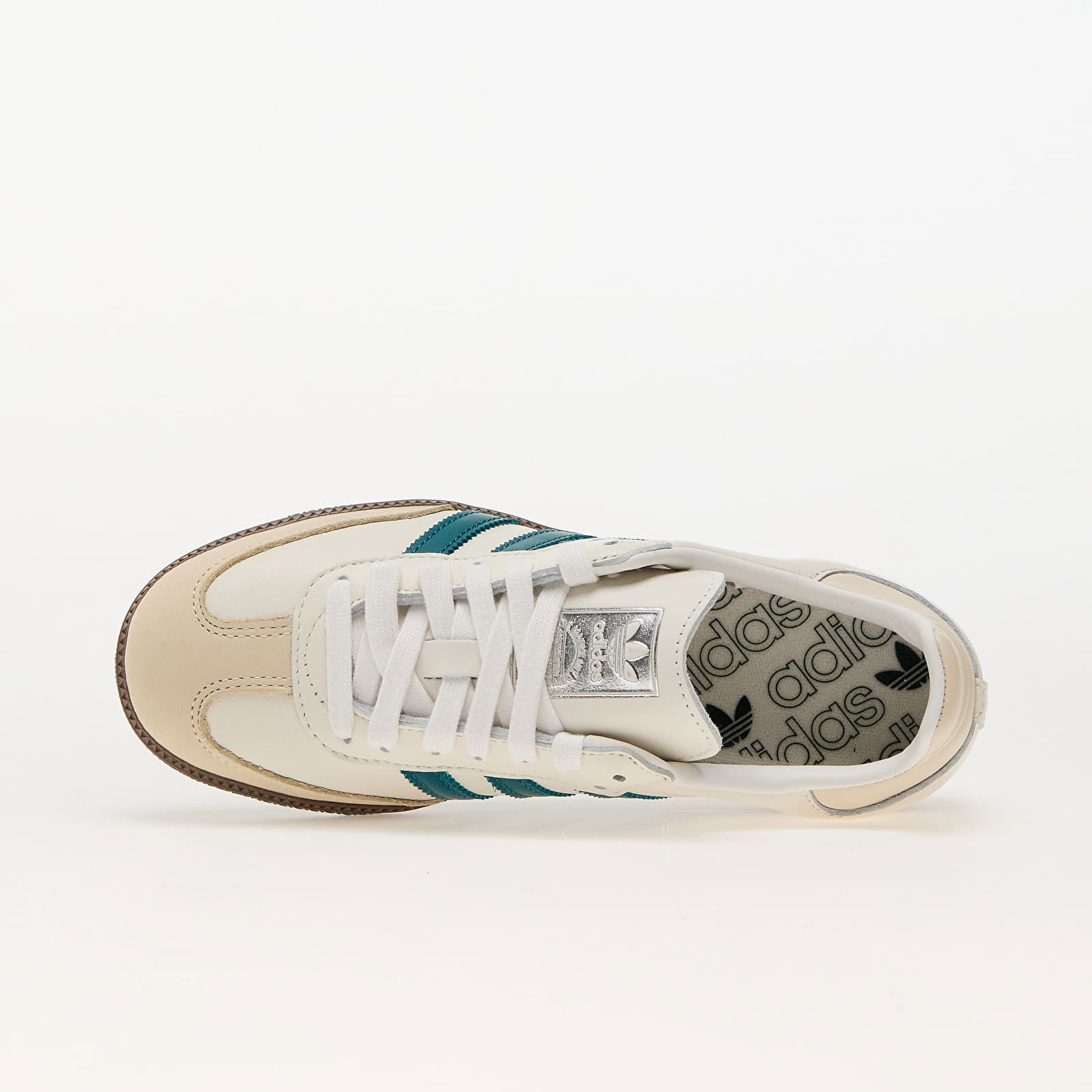 adidas Samba OG Cloud White Legacy Teal (Women's)