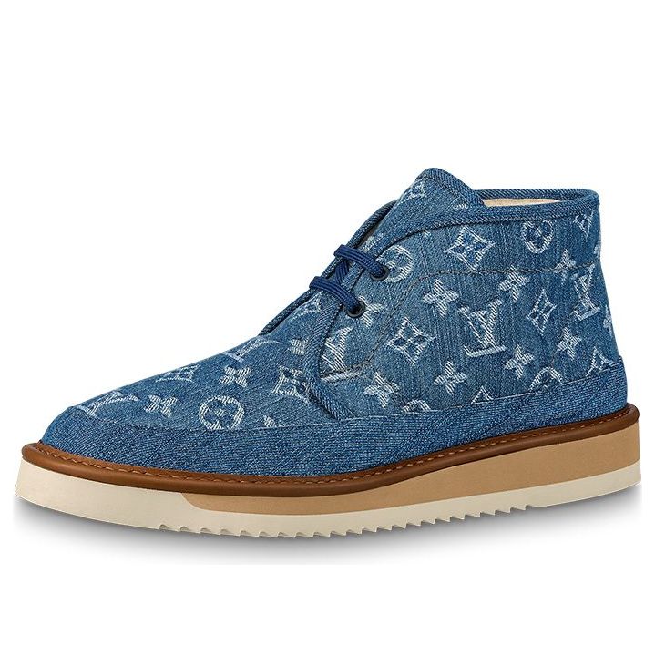 Tenisky a topánky Louis Vuitton Nigo Cosy Ankle Boots Modrá | 1A81GM, 0