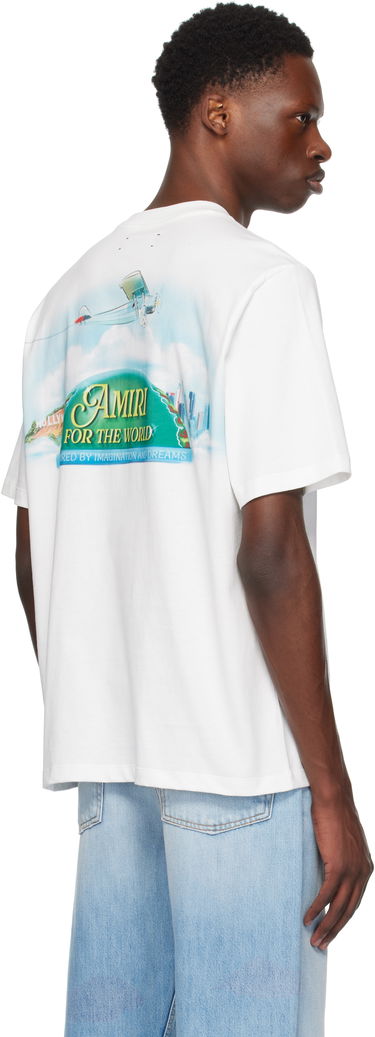 Tričko AMIRI AMIRI 'For the World' T-Shirt Biela | AMJYTE1220, 2