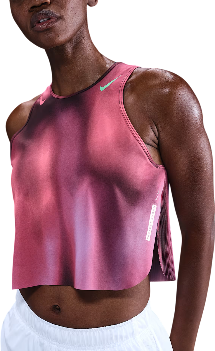 Crop Top Nike AeroSwift Faith Kipyegon Crop Top Ružová | if1627-532, 0
