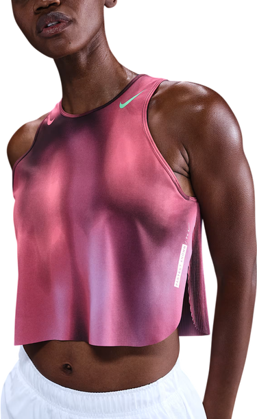 Crop Top Nike AeroSwift Faith Kipyegon Crop Top Ružová | if1627-532, 0