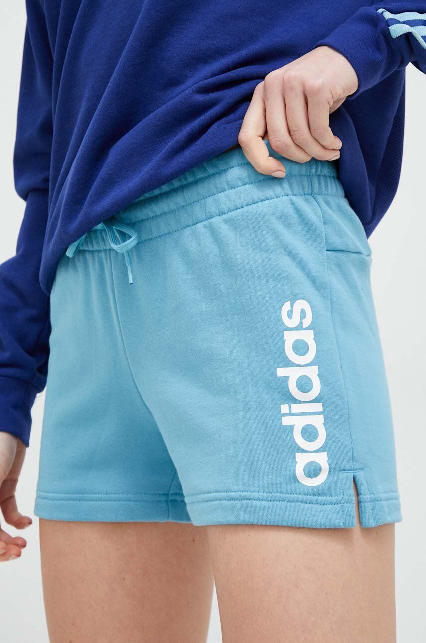 Šortky adidas Originals Essentials Linear French Terry Shorts Modrá | IC6874, 0