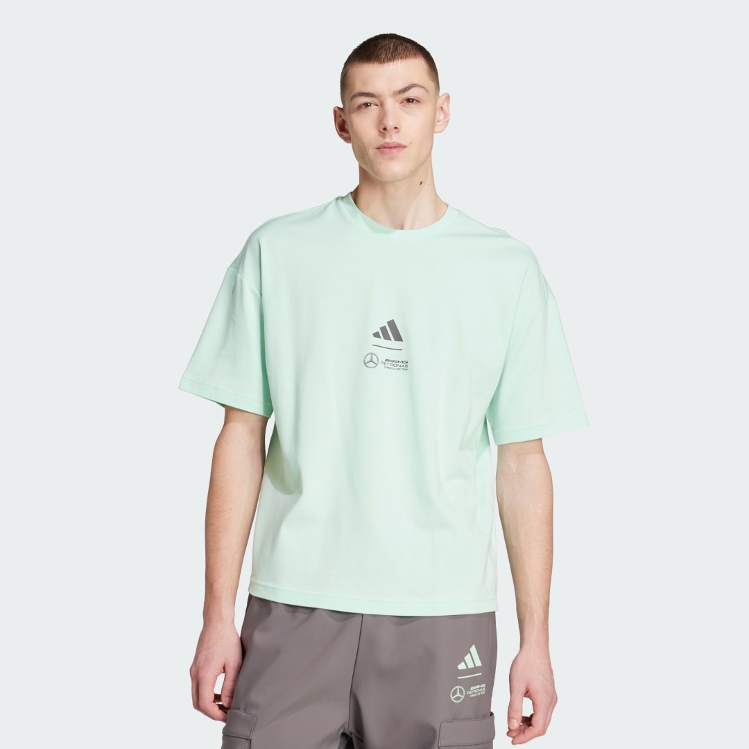 Tričko adidas Performance Mercedes - AMG Petronas Formula One Team Premium T-Shirt Zelené | JY3035, 0