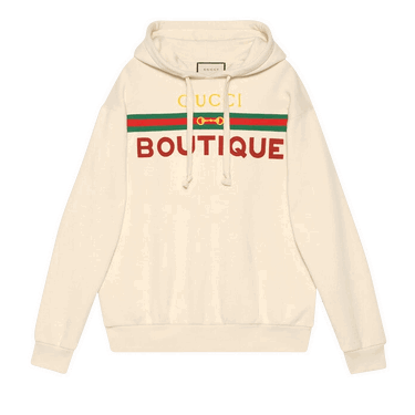 Mikina Gucci Gucci Boutique Hoodie Béžová | 615061 XJDF7 9230, 0
