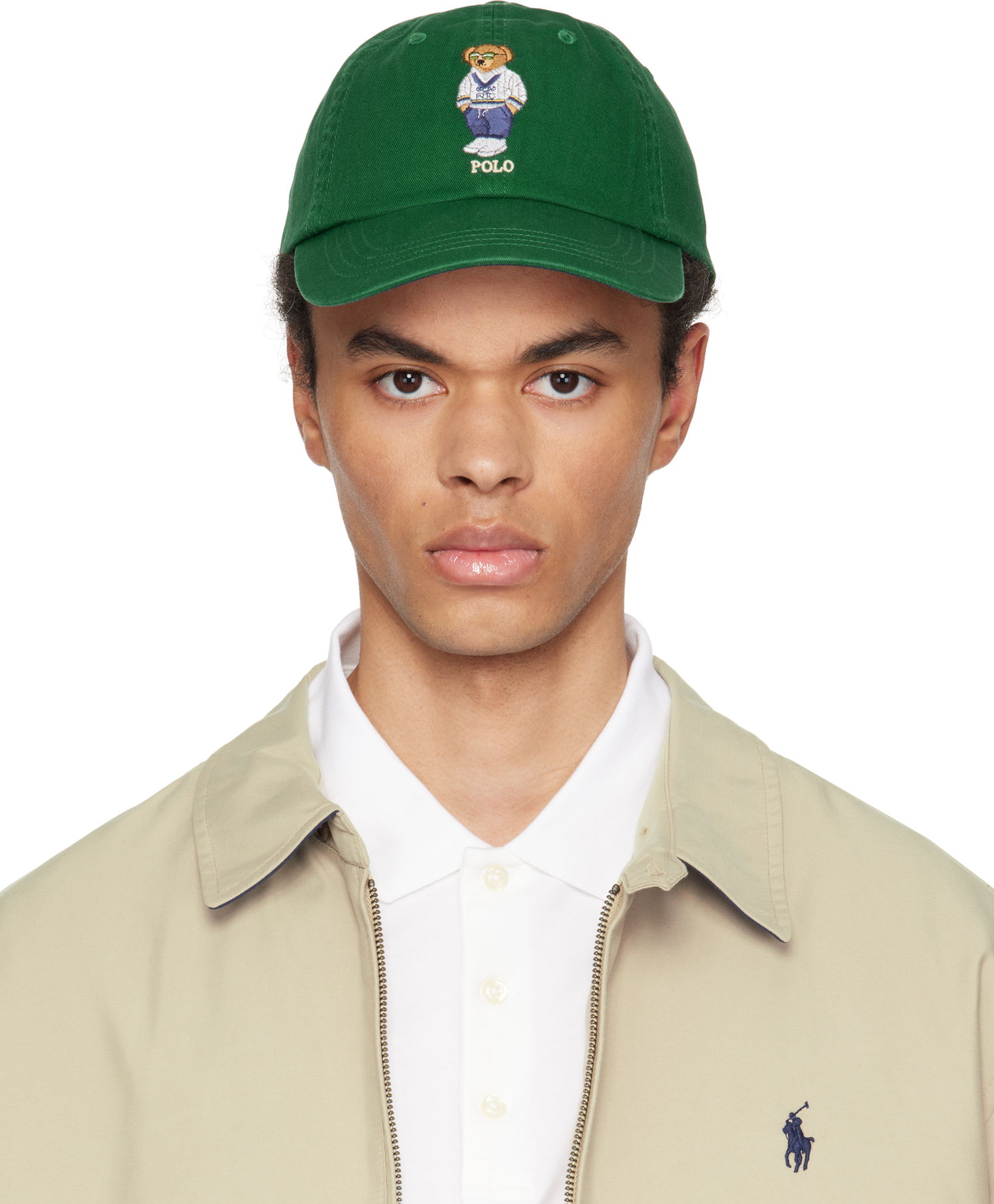 Šiltovka Polo by Ralph Lauren Polo Ralph Lauren Twill Polo Bear Ball Cap Zelené | 710963778001, 0