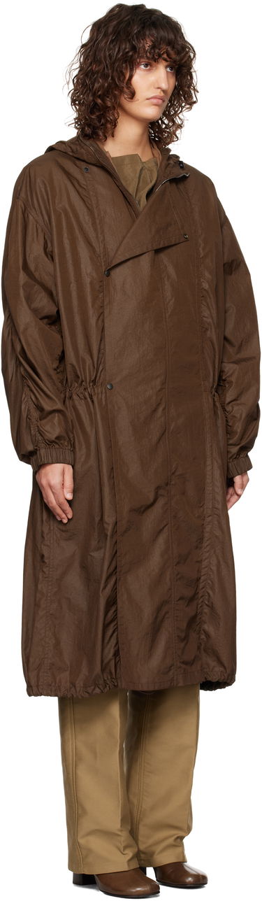 Pláštenka LEMAIRE Nylon Hooded Parka Hnedá | CO1058 LF1301, 1