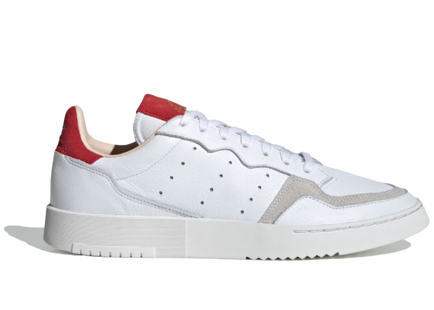 Tenisky a topánky adidas Originals Supercourt Cloud White Scarlet Biela | EF9181, 0