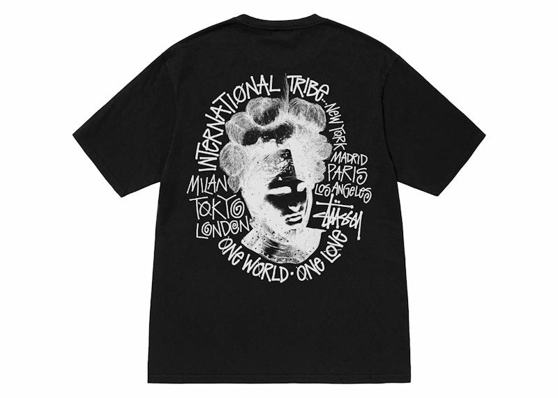Tričko Stüssy Camelot Pigment Dyed Graphic T-Shirt Čierna | 1905005-0001