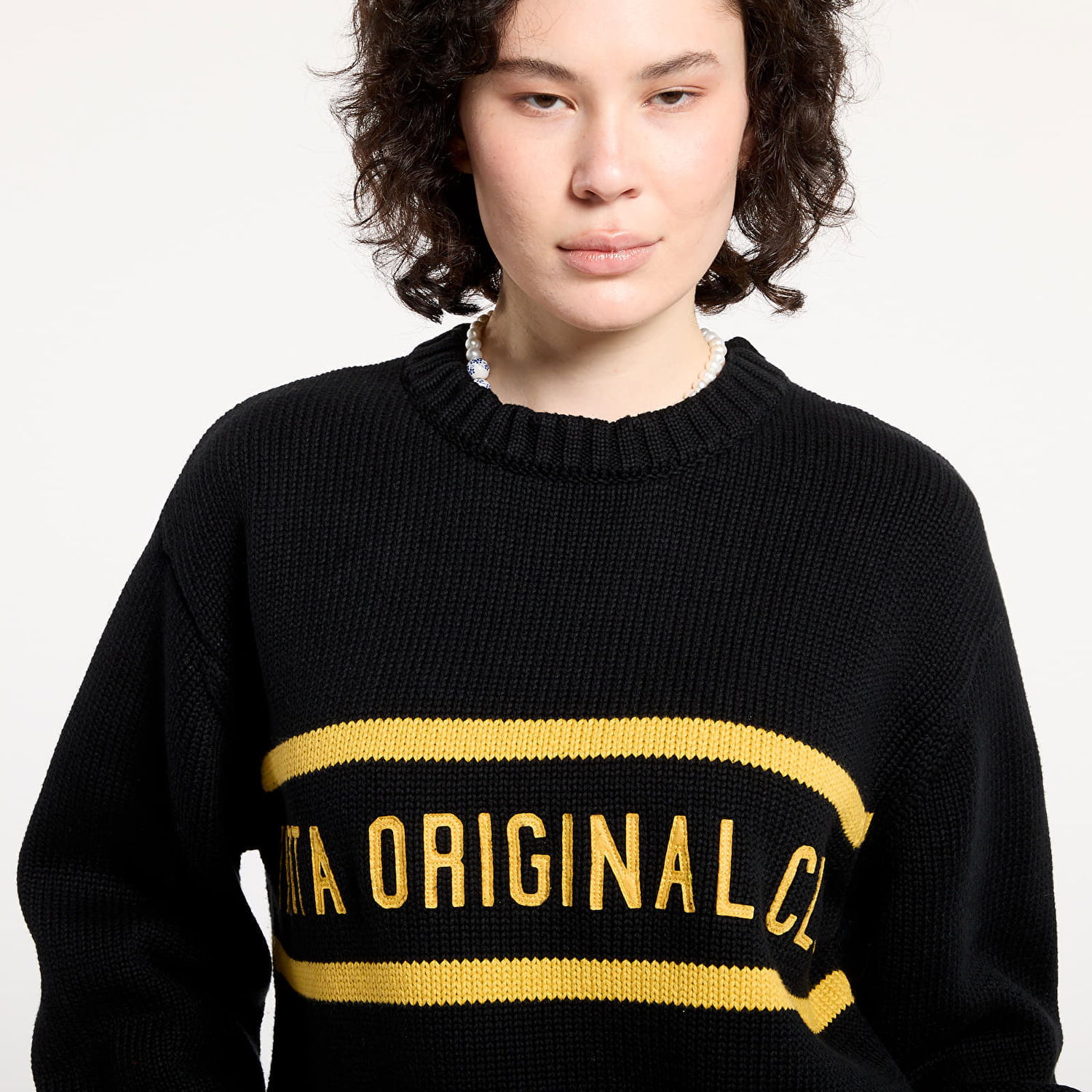 Sveter Patta Original Clothing Knitted Jumper Black Čierna | POC-AW24-7000-324-0341-001, 1