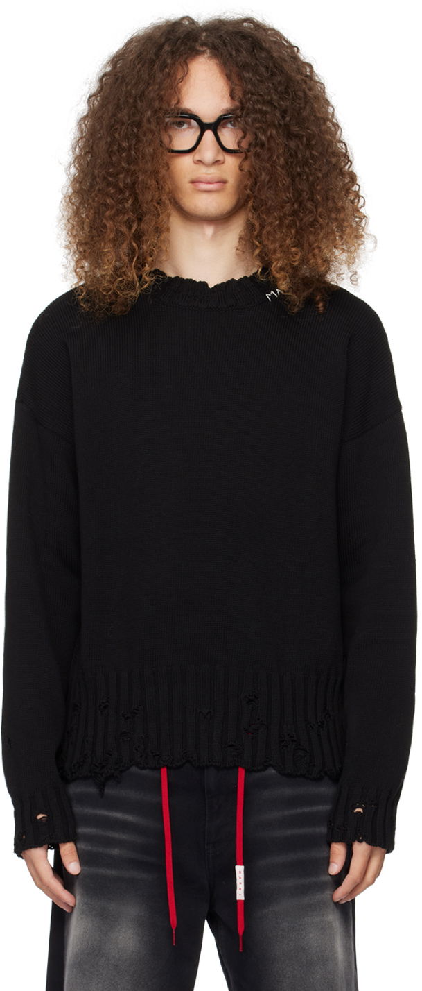 Sveter Marni Twisted Sweater Čierna | GCMG0210A0 UFC652, 0