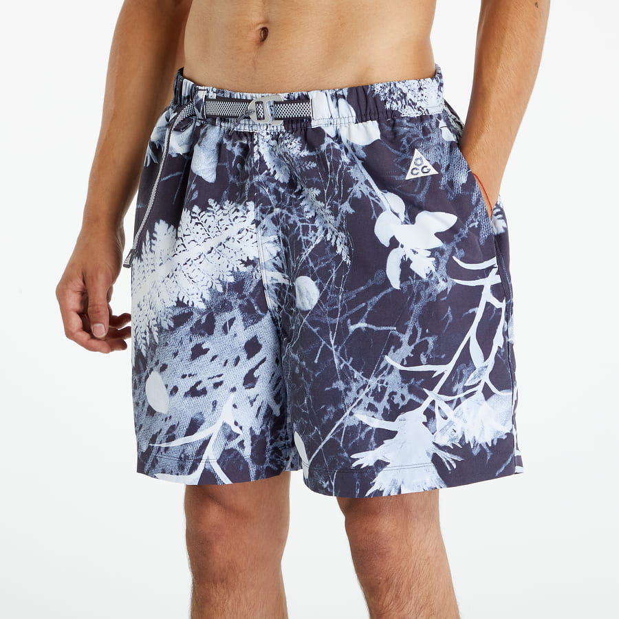 Allover Print Trail Shorts