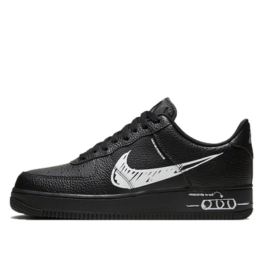 Tenisky a topánky Nike Air Force 1 Low Sketch Čierna | CW7581-001, 1