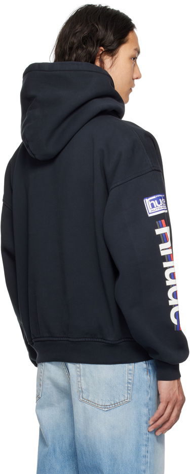 Mikina Rhude Rhude Petrol Patch Hoodie Navy | RHSS25HO04012, 2