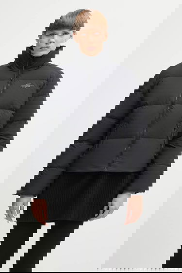 Prešívaná bunda Lacoste Hooded Puffer Jacket Čierna | BF3262, 3