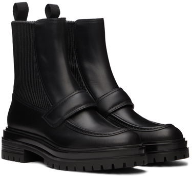 Tenisky a topánky Gianvito Rossi Berck Leather Boots Čierna | G73261.20GOM.CEO, 3