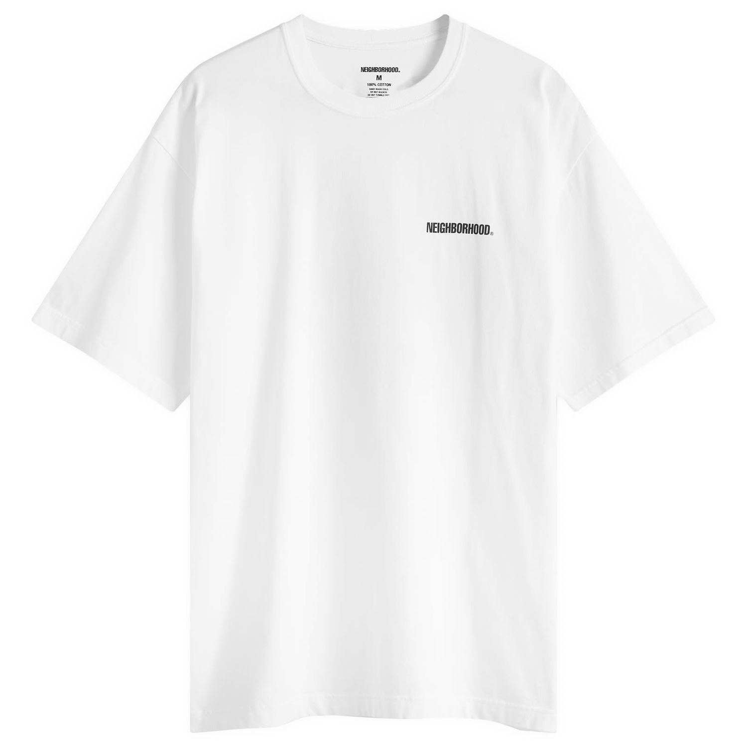 Tričko Neighborhood SS-2 Short Sleeve T-Shirt Biela | 242PCNH-ST02-WHT, 0