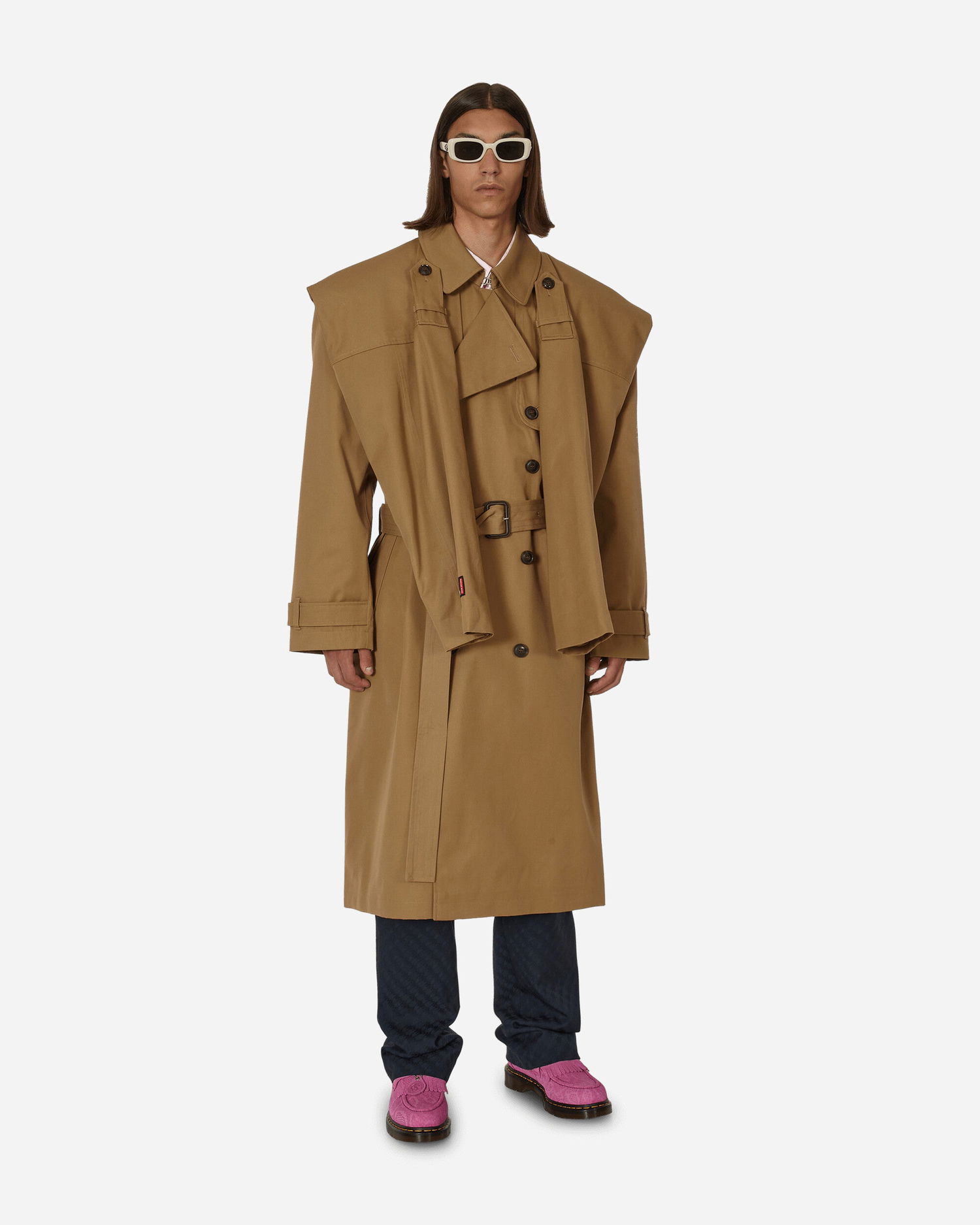 Bunda Nike x Martine Rose Trench Hnedá | DV0850-258, 1