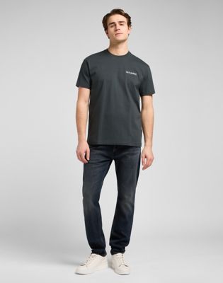 Tričko Lee Relaxed Fit Graphic T-Shirt Size XXL Čierna | 112370522, 1