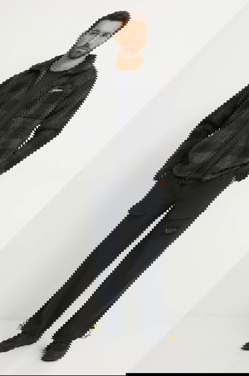 Cargo nohavice Columbia Wallowa Softshell Cargo Pants Čierna | 2090841, 1