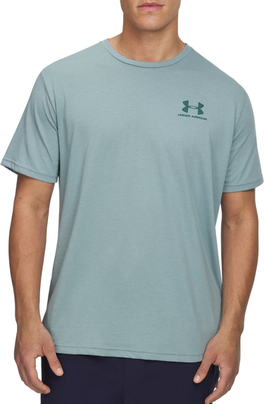 Tričko Under Armour Sportstyle Left Chest Tee Tyrkysová | 1326799-323, 0
