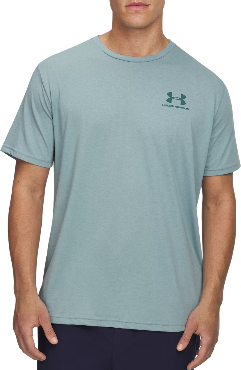 Tričko Under Armour Sportstyle Left Chest Tee Tyrkysová | 1326799-323