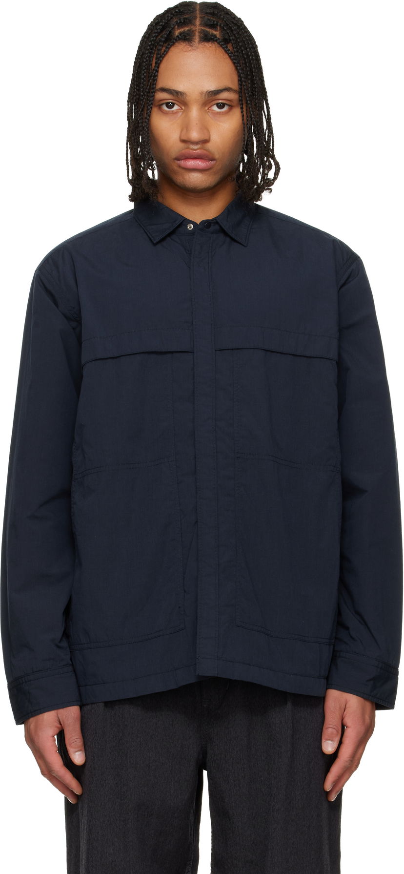 Bunda NANAMICA Insulation Shirt Jacket Navy | S25FA055U