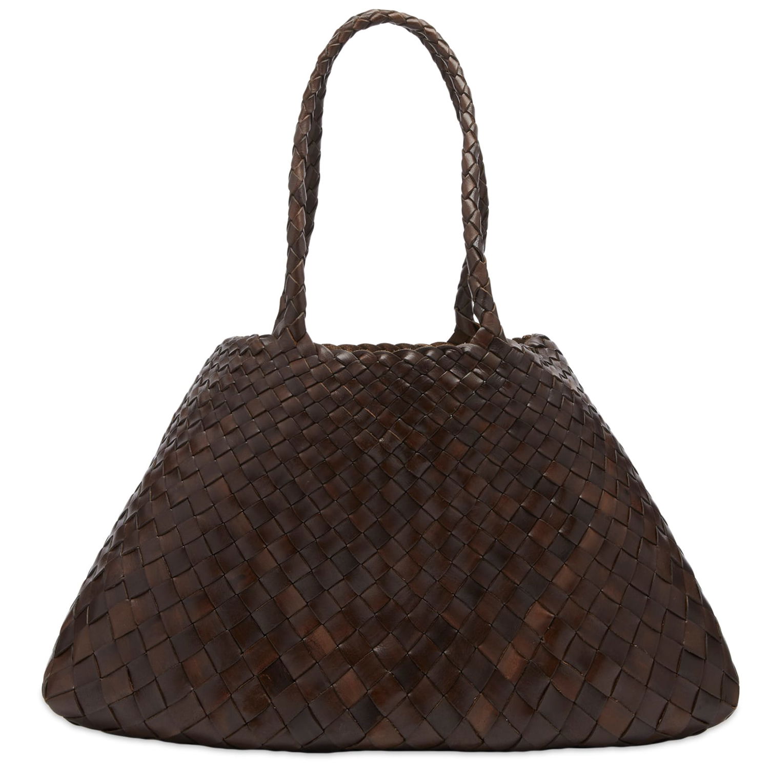 Kabelka Dragon Diffusion Santa Croce Large Bag Hnedá | 8892-DARKBROWN, 0