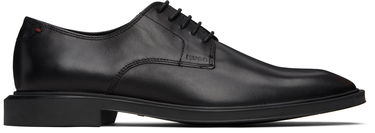 Tenisky a topánky BOSS Rubber-Sole Leather Derbys Čierna | 50529049, 0