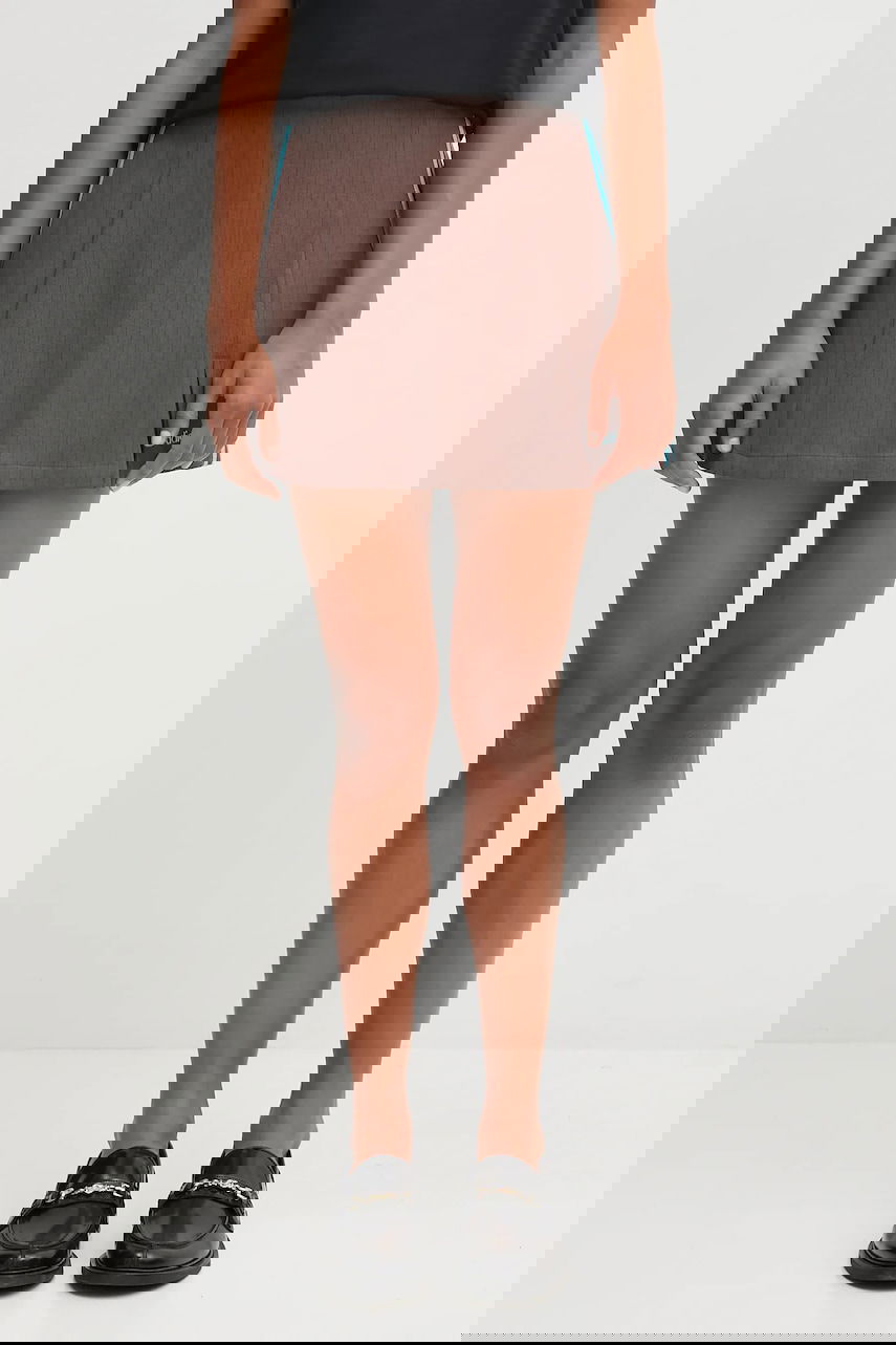Sukňa adidas Performance Tailored Mini Skirt Hnedá | JX5305, 1