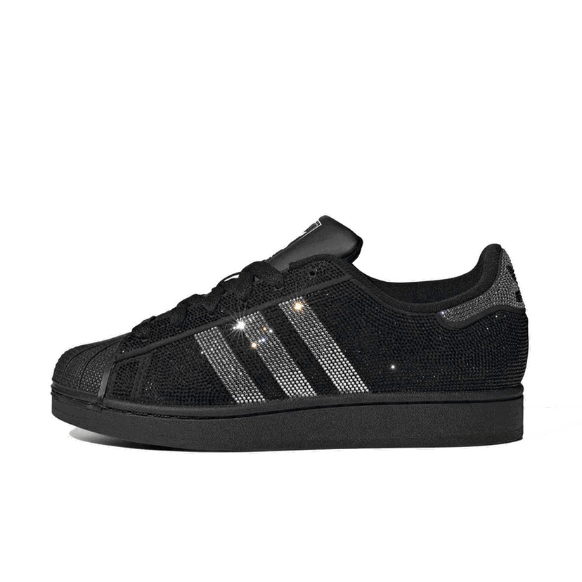Tenisky a topánky adidas Originals Superstar II Rhinestone "Black Silver" Čierna | IH4200