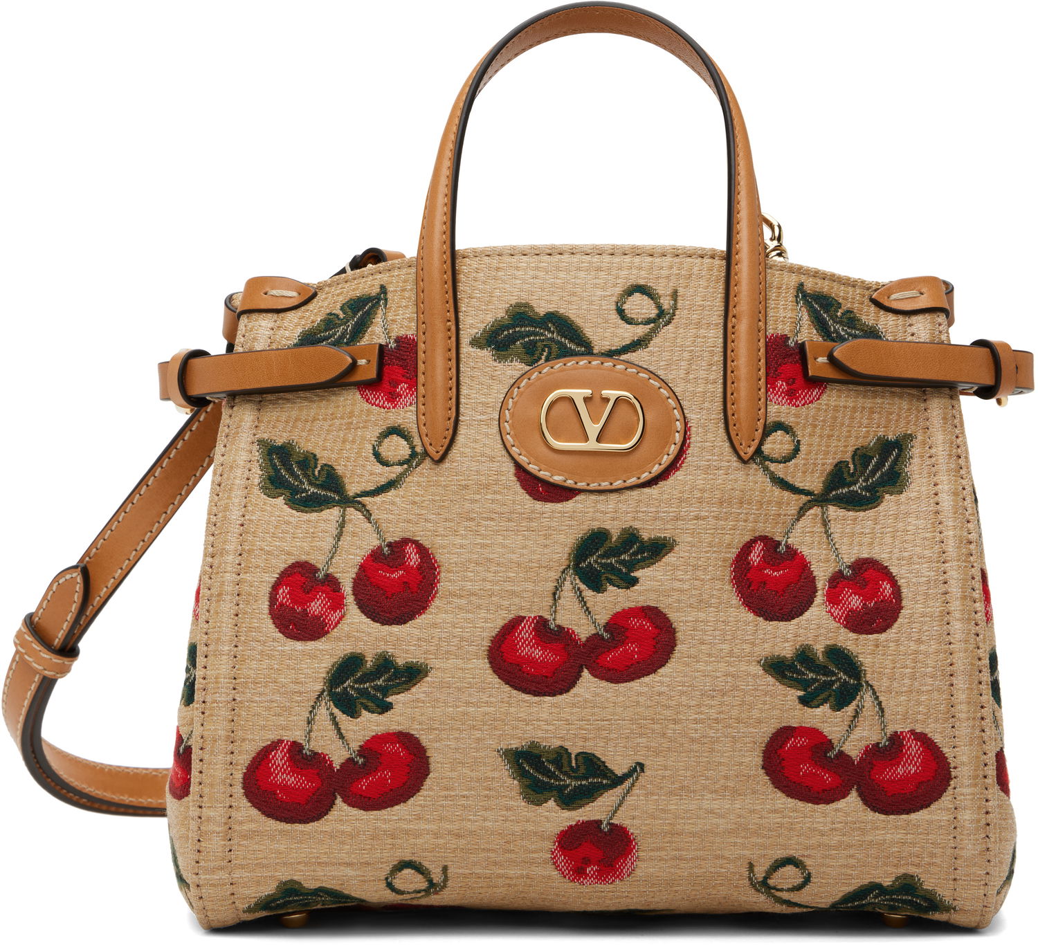 Kabelka Valentino Valentino Garavani Antibes Small Cherry Tote Béžová | 6W0B0R20MCZ, 0