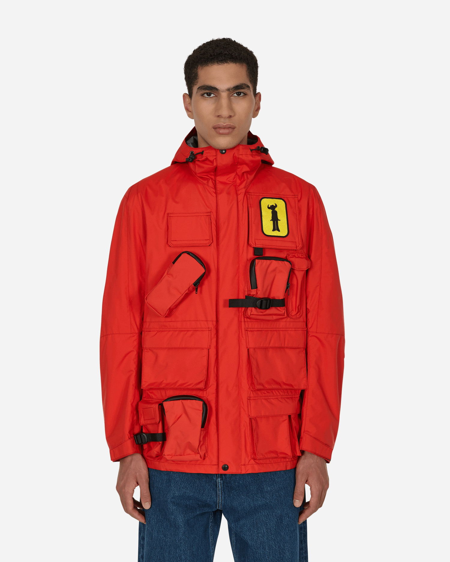 Parka Junya Watanabe Jay Kay Hooded Utility Jacket Červená | WJ-J037-W22  1, 0