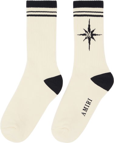 Ponožky AMIRI AMIRI Starburst Socks Čierna | AMACSK1021, 2