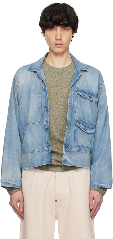 Bunda Maison Margiela Maison Margiela Sports Denim Jacket Modrá | S50AM0637 M30021, 0