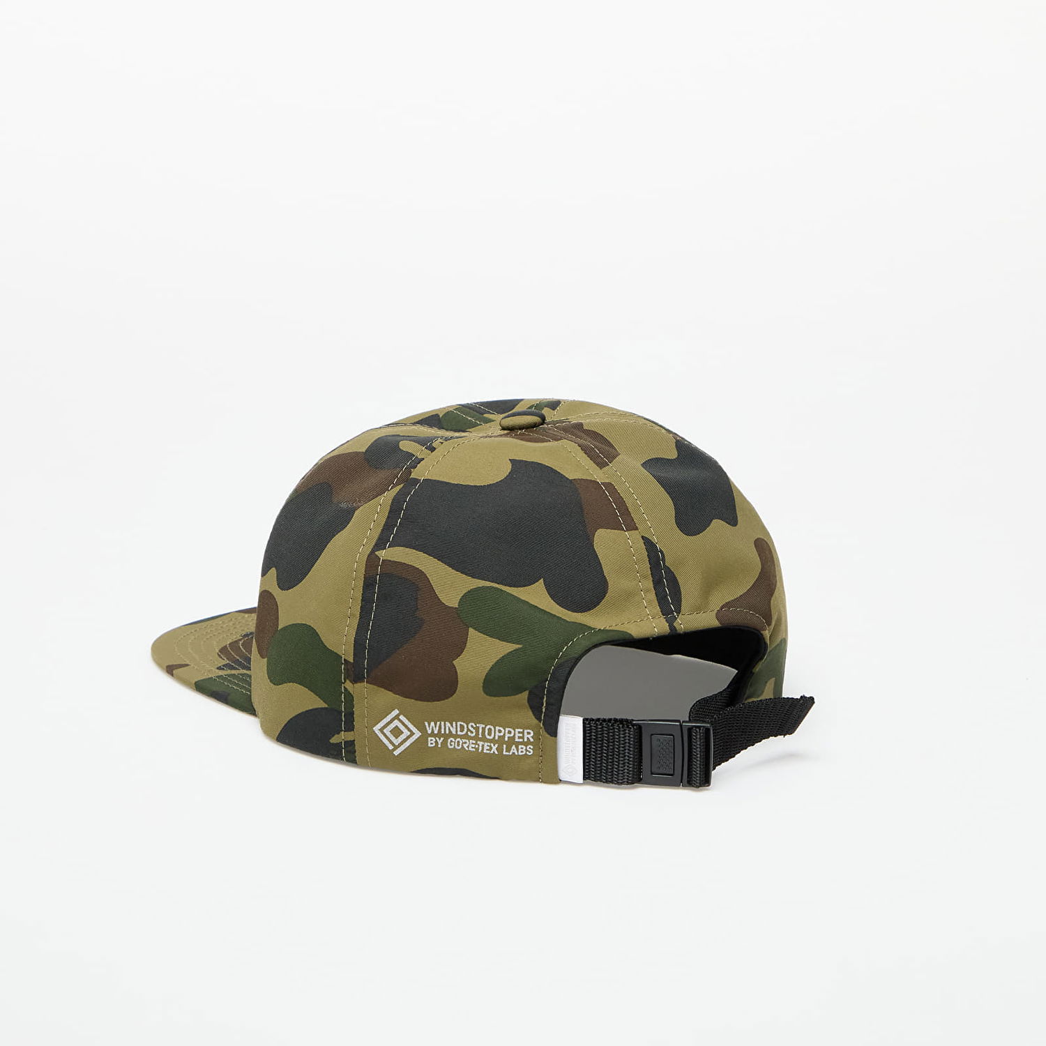 Šiltovka BAPE A BATHING APE Gore-Tex Wind Stopper 1St Camo Panel Cap Zelené | 001CPK701006M GRN, 1