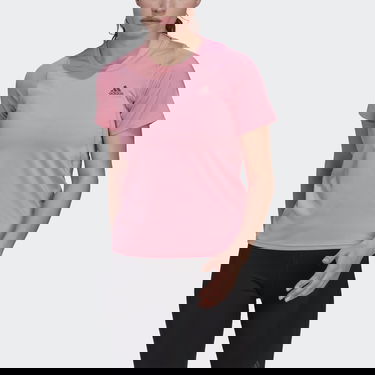 Tričko adidas Originals Run Fast Made With Parley Ocean Plastic Tee Ružová | HK9006, 5