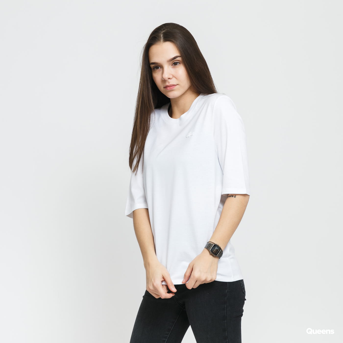 Tričko Lacoste 3/4 Sleeve Tee Biela | TF9424, 0