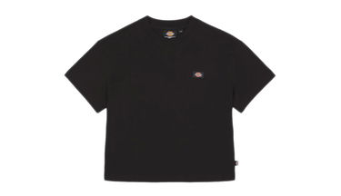 Crop Top Dickies Oakport Cropped T-Shirt Čierna | DK0A4Y8L-BLK, 0