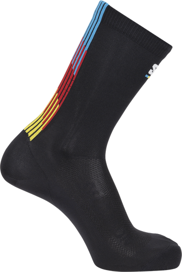 Ponožky Salomon Salomon Pulse Race Flag Crew Socks Čierna | lc2625-200, 0