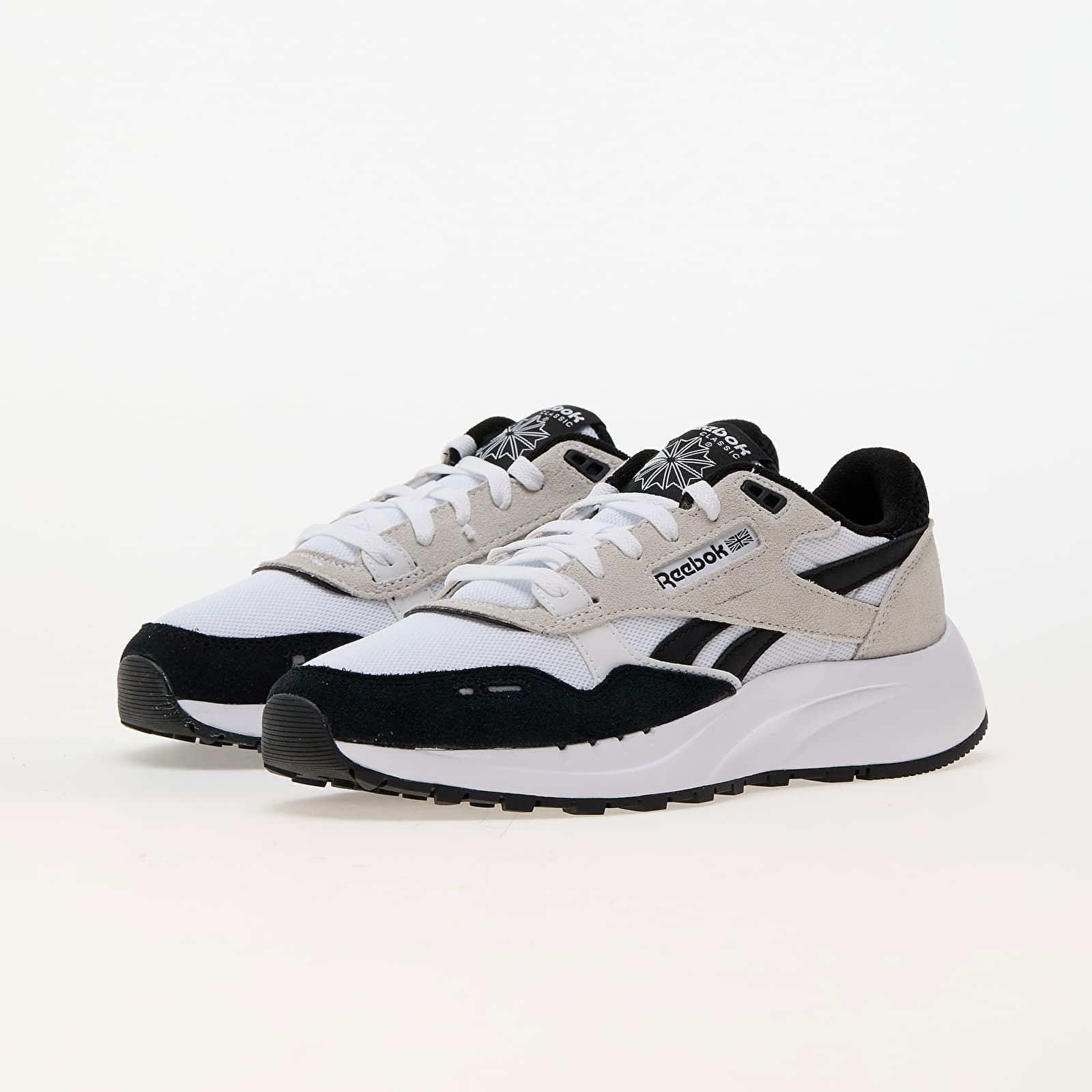 Classic Leather 2400 White/ Black/ White