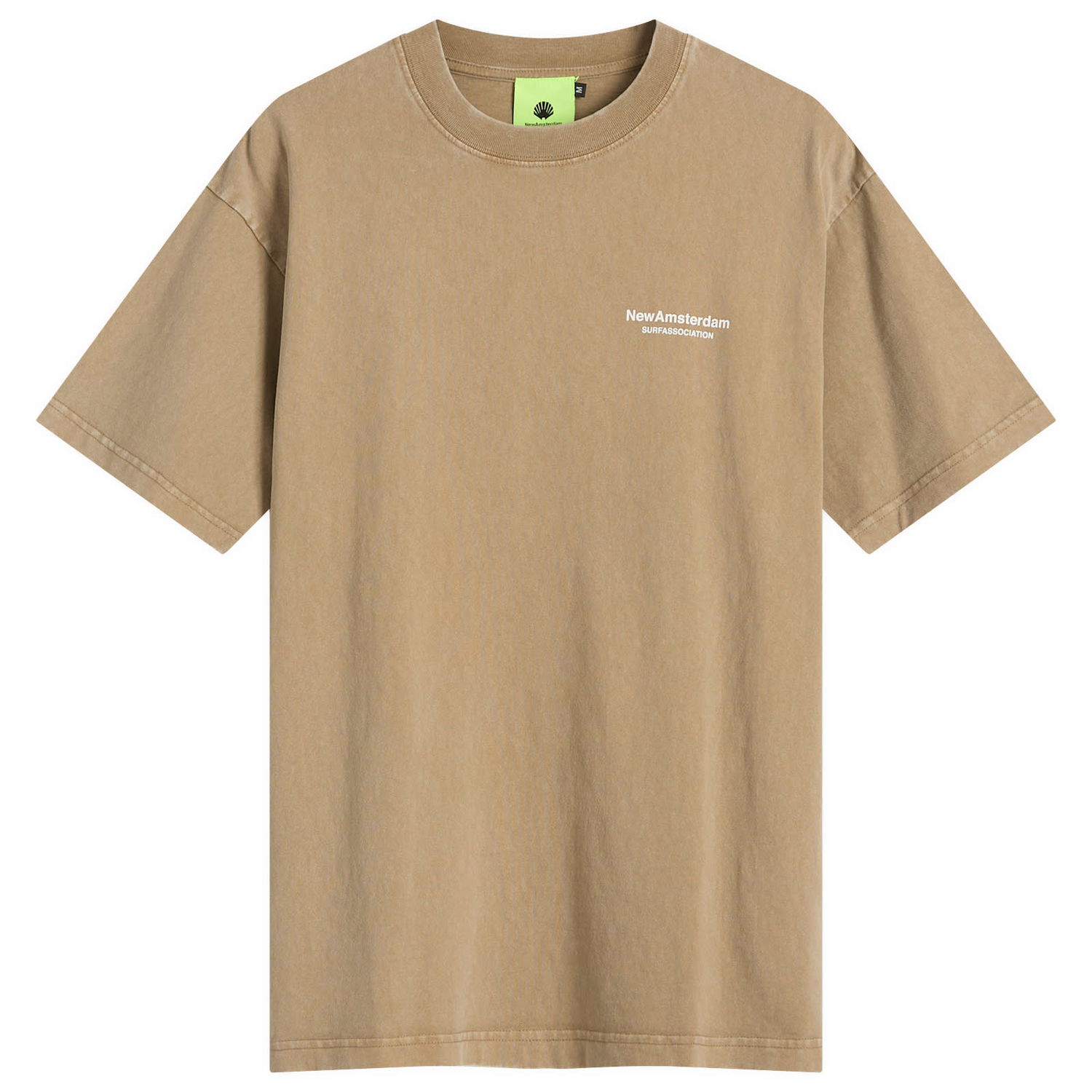 Tričko New Amsterdam Surf Association Surf Association Seal Logo T-Shirt, Size Large Hnedá | 2501096002, 1