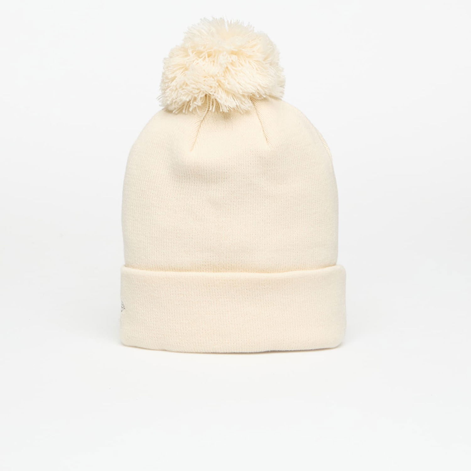 Kulicha New Era New York Yankees MLB Knit Metallic Bobble Beanie Biela | 60691357, 1
