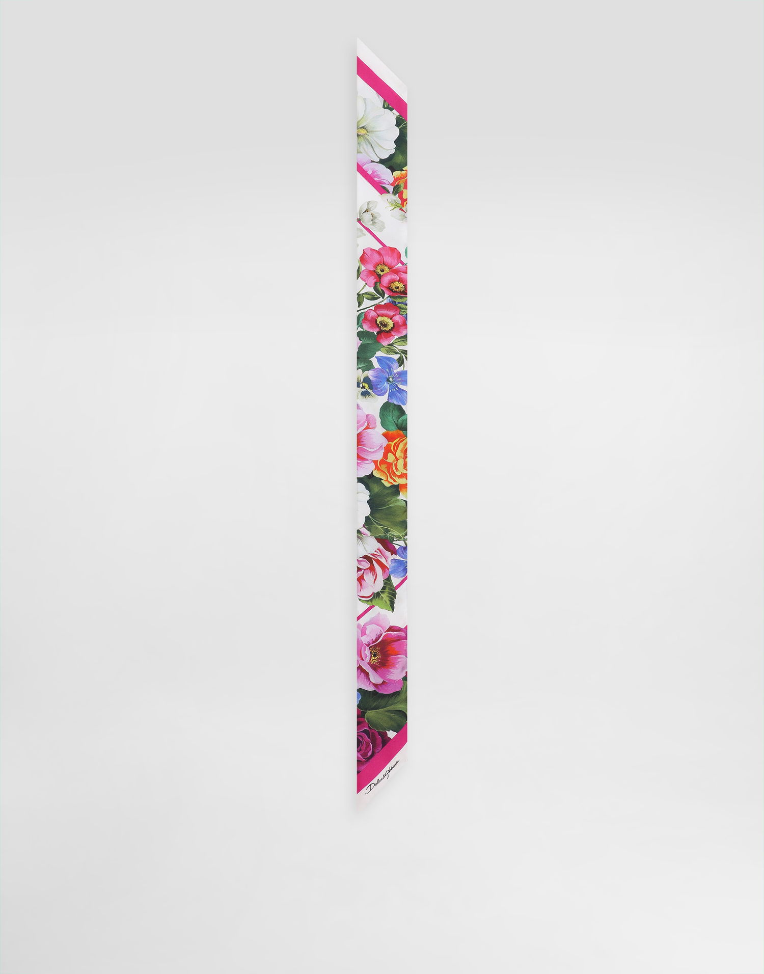 Šál Dolce & Gabbana Dolce & Gabbana Floral Twill Headscarf Rôznofarebný | FS215AGDCWCHH5KT, 0