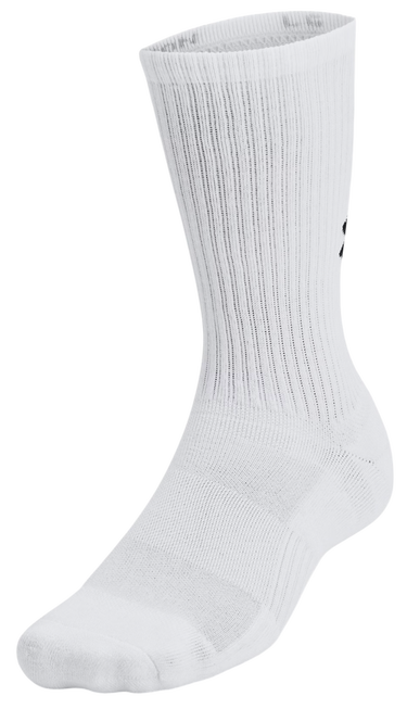 Ponožky Under Armour Under Armour TC 3pk Crew Socks Biela | 1386311-100, 1