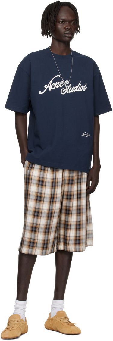 Šortky Acne Studios Acne Studios Check Shorts Rôznofarebný | CE0071-, 3