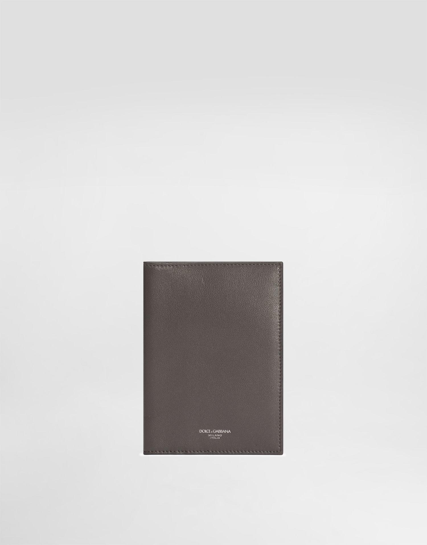 Peňaženka Dolce & Gabbana Dolce & Gabbana Calfskin Passport Holder Šedá | BP2215AV95680730, 0