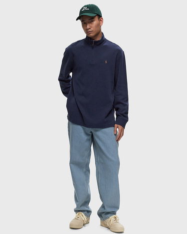 Polo tričko Polo by Ralph Lauren LONG SLEEVE-HALF ZIP Navy | 710877001014, 1