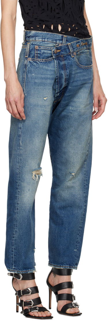Džínsy R13 R13 Crossover Jeans Modrá | R13W2048 D216C, 1